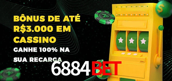 6884Bet melhor bônus de depósito